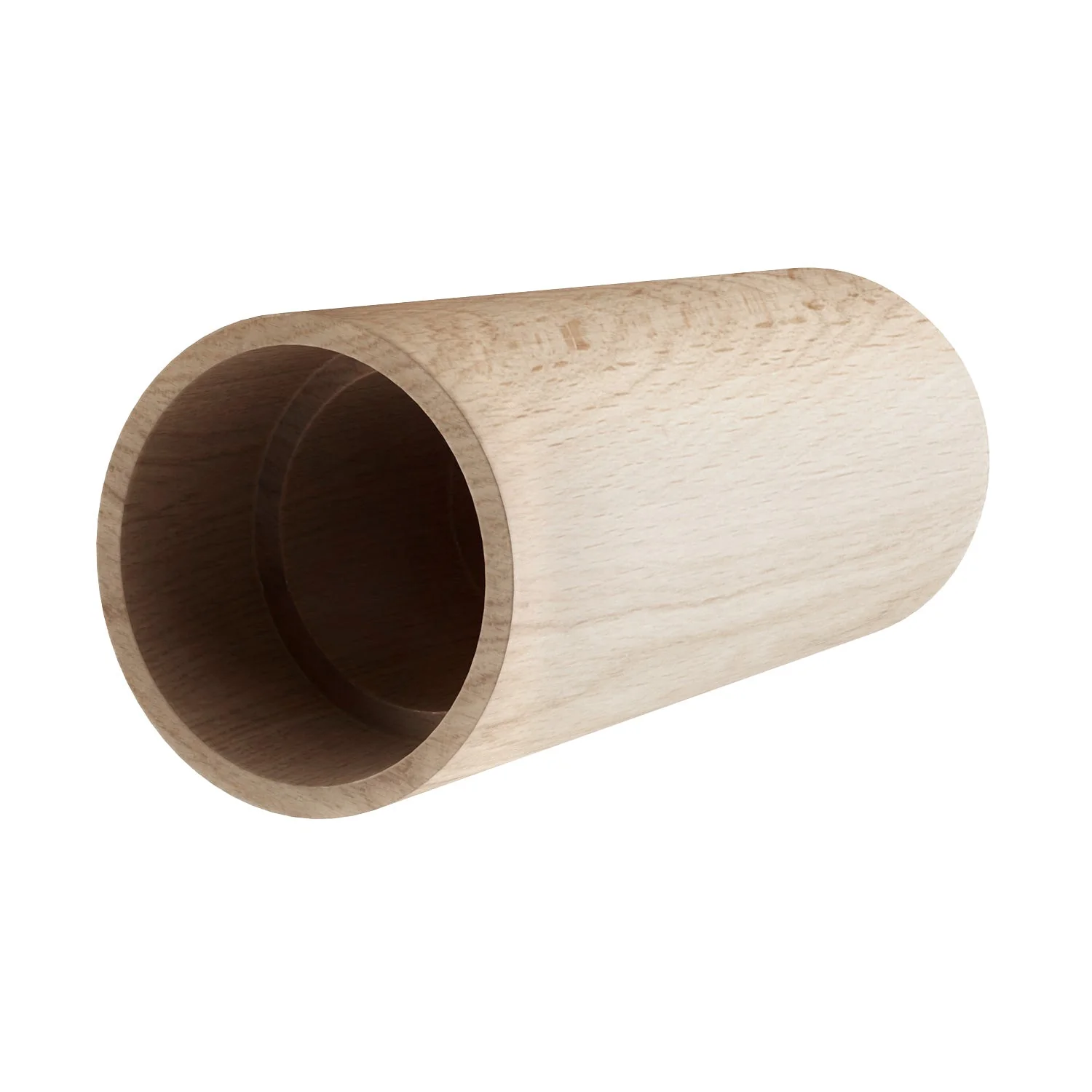 Tub-E27, paralume in legno per lampada a faretto con portalampada doppia ghiera E27 - Neutro - Image 3