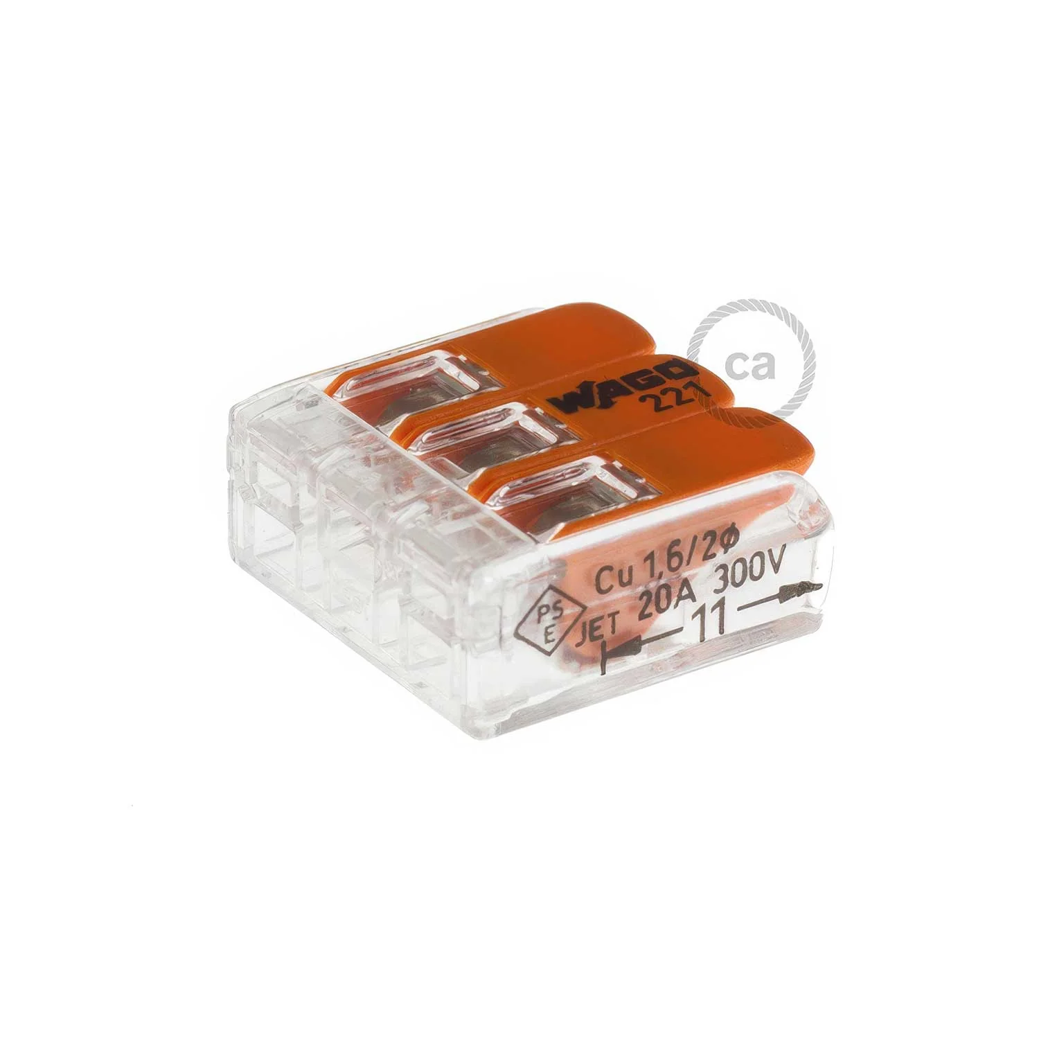 WAGO 3 Conductor - Universal Splicing Connector - Image 2